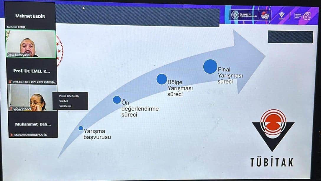 TÜBİTAK 2204-A/B Bilgilendirme Toplantısı Gerçekleşti